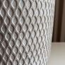 Decorative planter/pot in off-white/grey Image 5