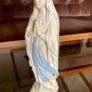 Beautiful Virgin Mary Statue by Dupont France Lourdes Early 20th Century Image 9