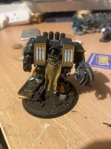 Warhammer 40k Black Templar Dreadnought