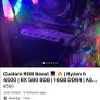 Pc| Rgb Beast Ryzen 5 4500 Rx 580 8gb |16gb Ddr4 | Asus B550 Build Ready To Game Image 3