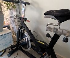 spinning exercise bike