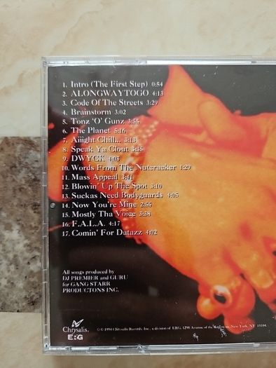 Gang Starr CD - Hard To Earn