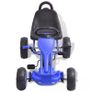 Pedal Go-Kart with Pneumatic Tyres Blue Image 3
