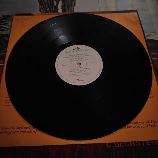 Spandau Ballet - Parade Irish pressing