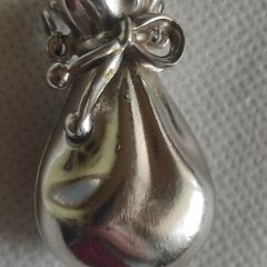 Vintage USA money bag locket pendant
