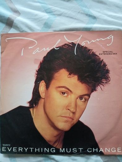 Everything Must Change  12" Vinyl Single  Paul Young