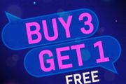 Buy 3 Items Get 1 Free