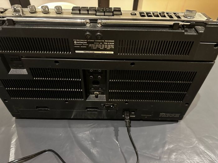 Vintage Philips Boombox D8323 Radio Cassette Recorder, working good.