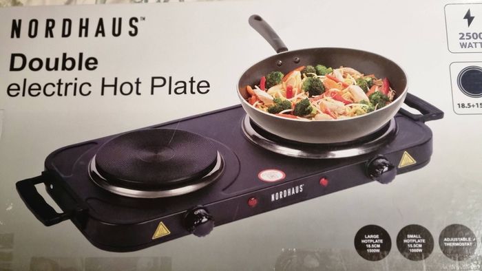 Nordhaus Double Electric Hob Plate
