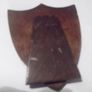 a small antique silver  golf plaque Image 3