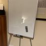 Free Standing Large Magnetic Whiteboard with Duster & some markers Image 2