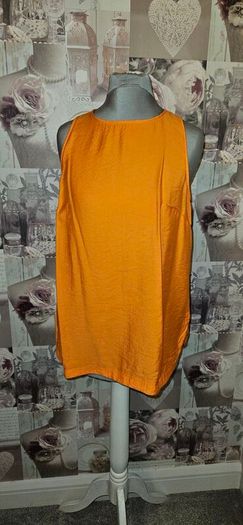 Orange blouse