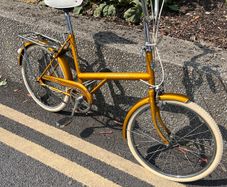 triumph 20 bicycle gold Vintage