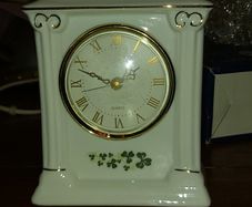 Blarney Fine Porcelain Clock