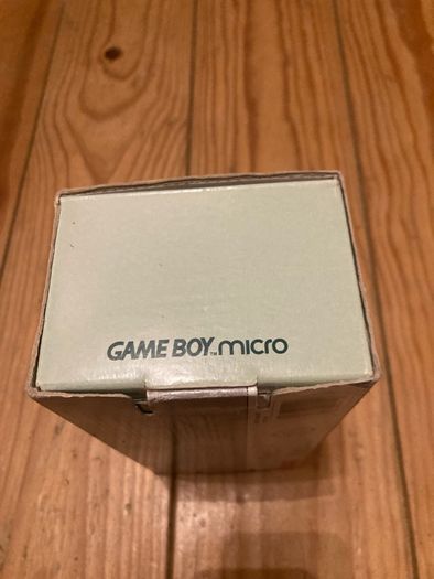 nintendo game boy micro silver console