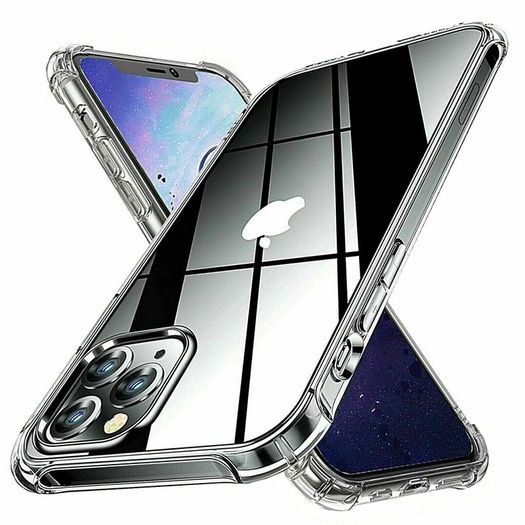 Shockproof Clear Case Cover For iPhone 12 11 Pro X XS Max XR 6 7 8 Plus SE Mini