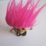 Vintage Russ Original Troll - Silver Toy  Boy (4 inch) Image 6