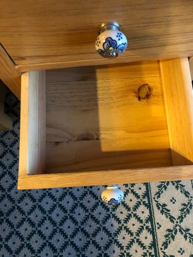 pair of bedside lockers