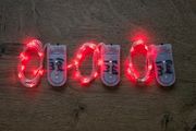 Christmas LED lights - 3 x 1M