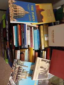 Religious books 12 boxes