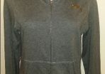 Pink Victoria's Secret grey hoodie zipped jumper size L UK12 EU40 Postage included