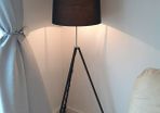 Black Floor Light