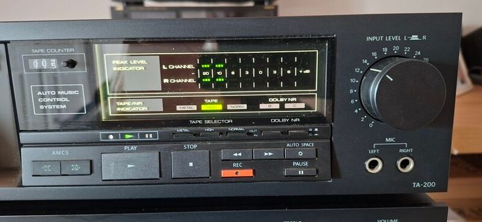 Onkyo TA-200 Deck + Onkyo TX-200 Amplituner