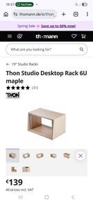 thon studio line 6U Rack
