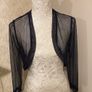 Chiffon tops,  Coast black, three Debut chiffon tops two navy 1 black , medium and large Image 8