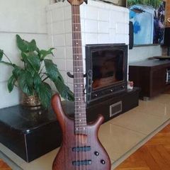 Mayones BE4 4-String Electric Bass Guitar (Natural Wood Finish)