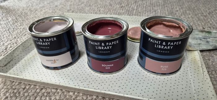 paint samples- paint & paper library