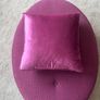 4 Laura Ashley Berry cushions & matching shade EUC Image 3