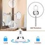 10x Magnification makeup / shaving mirror - suction cup Image 3