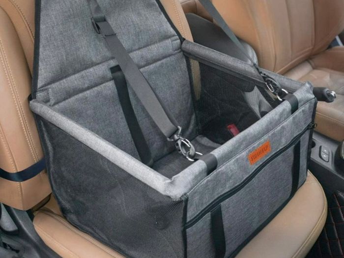 Pet Car Booster Seat Travel Carrier Cage, Oxford Breathable Folding Soft Washable Travel Bags for Dogs Cats Small Pet MULTIPLE COLOURS AVAILABLE (FREE POSTAGE)