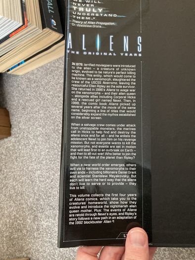 Aliens the original years omnibus volume one