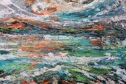 ArtH2o 2025 Original Acrylic Seascapes Irish Coastal Beauty on Plywood