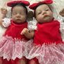 doll.  Beautiful reborn twin baby dolls Image 4