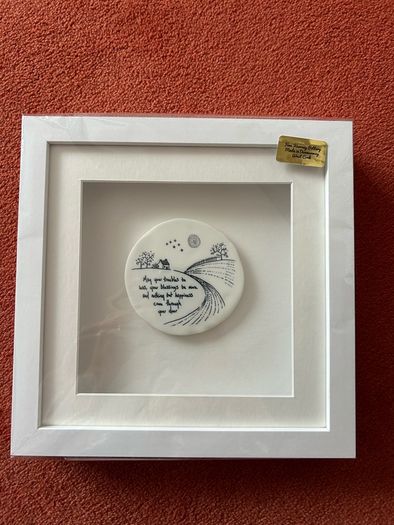 NEW Finn Kearney Pottery Framed Home Art