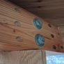 Beautiful extendable solid oak table and chairs Image 5