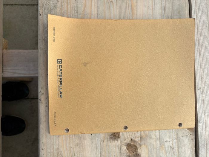 Caterpillar workshop manual