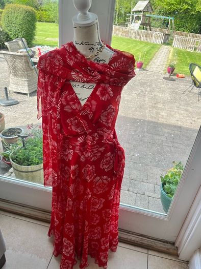 Jenny D Red Dress