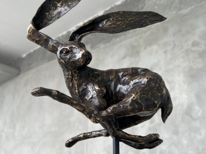 Running Hare - Speckled Bronze