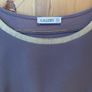 Gallery grey & gold top Image 2