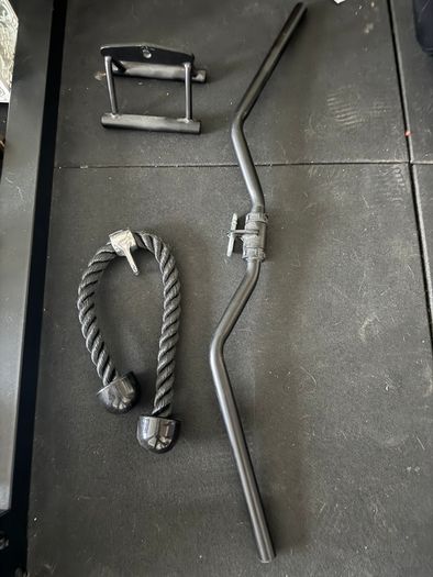 Squat Rack & Cable Machine