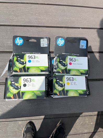 Set of HP  963XL  Ink Cartridges
