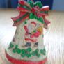 Vintage Christmas Hanging Bells x 3 for Sale Image 8