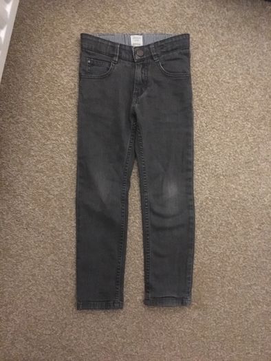Carrement Beau boys grey skinny jeans -114cm