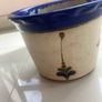 Vintage 60's/70's Mexican Stoneware Planter Image 2