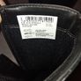 New Girls Clarkes black leather boots size 12 G Image 2