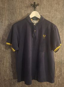 Rare Vintage 2009 Fred Perry x size? Blank Canvas Polo Shirt Mens M Navy